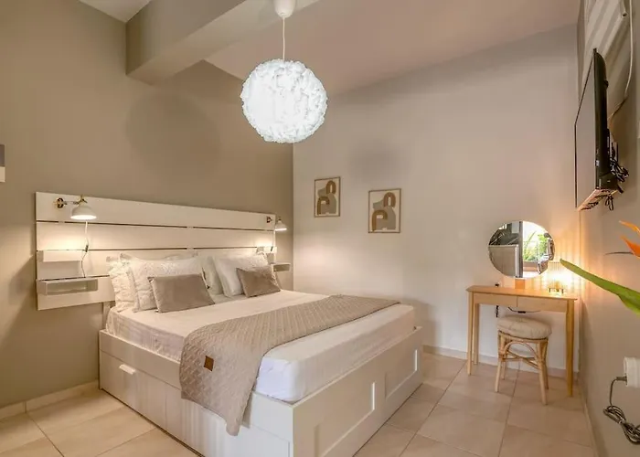 Modern 2 With A Yard Chania (Crete)